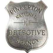 Pinkerton National Detective Agency Badge