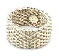 Tiffany & Co Somerset mesh ring