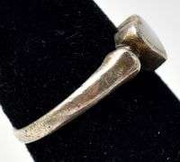 Mother of Pearl Heart Ring in Sterling Silver