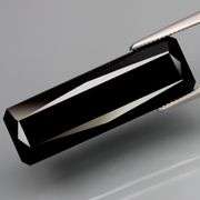 Silky smooth 16.99ct total black Tourmaline