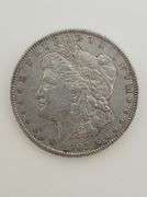 1902 Morgan Silver Dollar, Circulated "Cleaned"