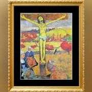 Collectible Vintage Color Plate by Paul Gauguin Circa 1967. Paul Gauguin The Yellow Christ