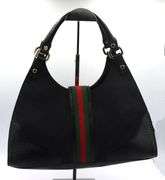 Gucci Canvas & Leather Shoulder Bag