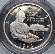 1993 S  Bill of Rights US Mint Coin and Stamp Set