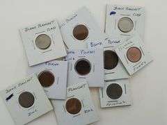 Lot of 10 Assorted Blank Planchets
