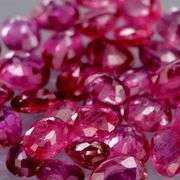 Collectors 4.02ct violet red Ruby set -Untreated!!!