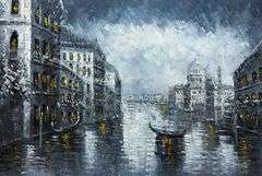 UNIQUE AND BEAUTIFUL PAINTING ON CANVAS
