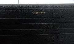 YSL Uptown Large Monogram Leather Wallet