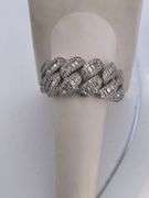 CERTTIED BRAND NEW 14K WHITE GOLD DIAMOND RING/ BAND