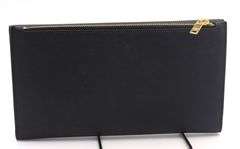 YSL Uptown Large Monogram Leather Wallet