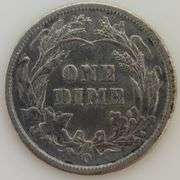 1894 O Barber Dime, Higher Grade