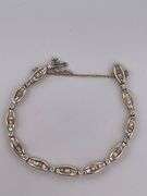 CERTIFIED 14K GOLD AND DIAMOND BRACELET