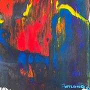 Untitled Abstract by Wyland