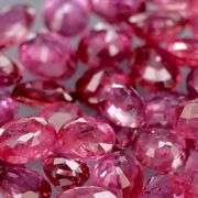 Collectors 4.07ct violet red Ruby set -Untreated!!!