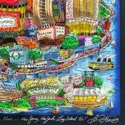 There's Music: NJ, NY, Long Island Too!! by Charles Fazzino