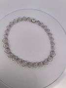 CERTIFIED BRAND NEW 18K WHITE GOLD DIAMOND HEART NECKLACE