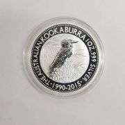 2015 Australia Kookaburra Silver 1 Oz.