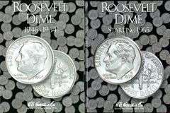 Set of 115 Roosevelt Dimes in Albums: 1946-2002-D