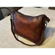 Genuine Leather Crossbody Satchel Purse