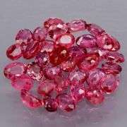 Sparkling! 3.24ct set of pinkish red REAL UNTREATED Rubies!!