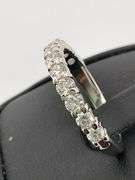 CERTIFIED BRAND NEW 14K WHITE GOLD DIAMOND BAND