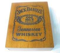 NEW JACK DANIELS PLAYING CARDS IN WOODEN CASE