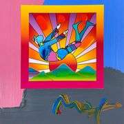 Cosmic Flyer by Peter Max