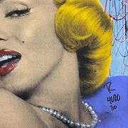 Marilyn with Pearls by Funes