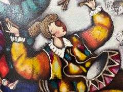 Highly sought-after artwork by Michael Kachan Michael Kachan Merry Music