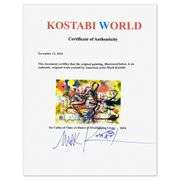 Ice Cubes in Time: A Dance of Overlapping Lives by Kostabi