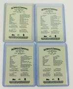 4 Topps Allen and Ginter's 2009 Baseball Cards