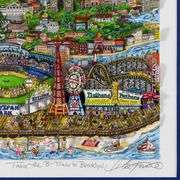 Take the B-Train to Brooklyn by Charles Fazzino