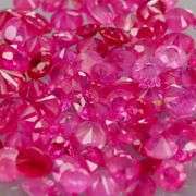 Heated only! 3ct hot pink Sapphire set!