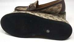 Gucci Horsebit wedge loafer shoes