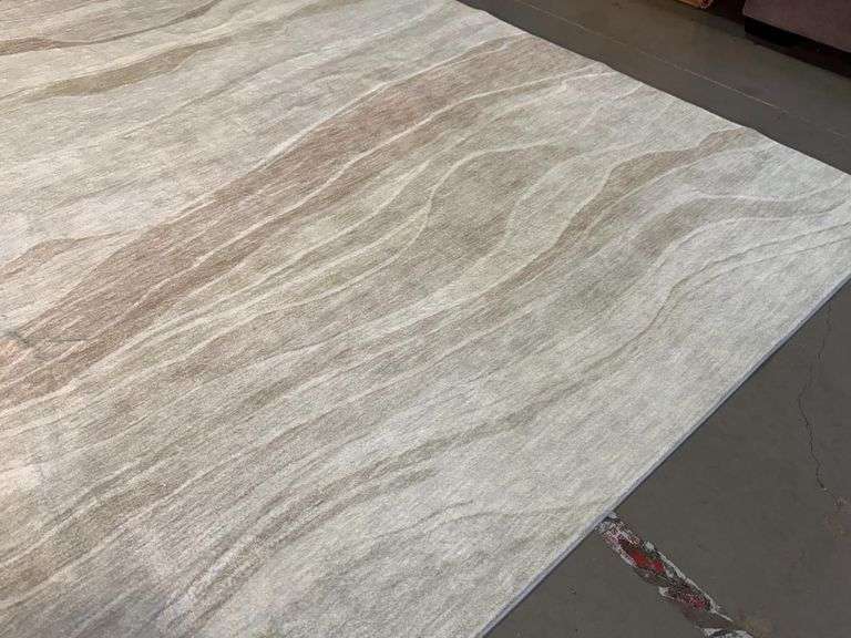 Super Soft Microfiber Modern 10x14 Rug
