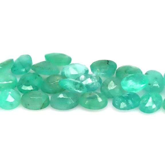 Brilliant green! 6.80ct set of REAL Zambian Emeralds!