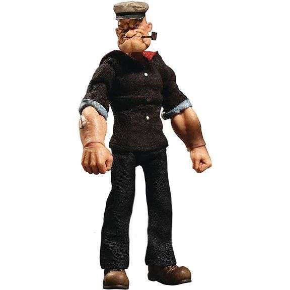 Popeye Action Figure Classic Sailor Outfit