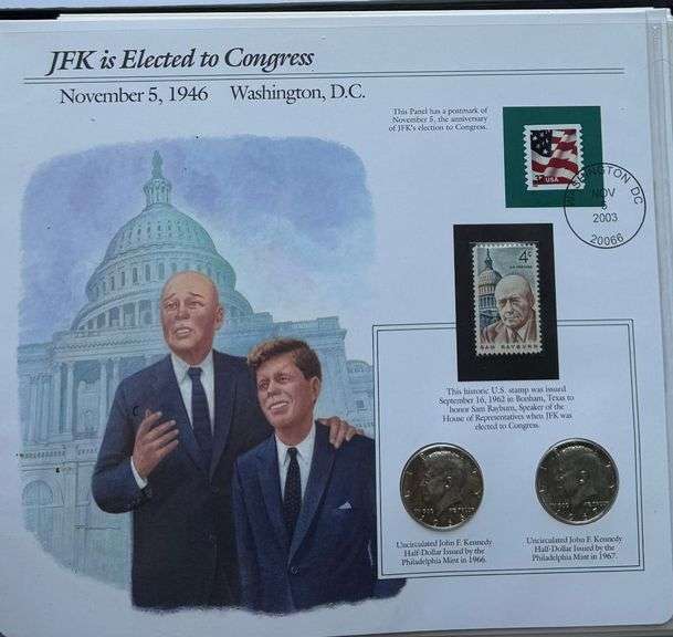 Complete JFK Unc US Half Dollar Collection