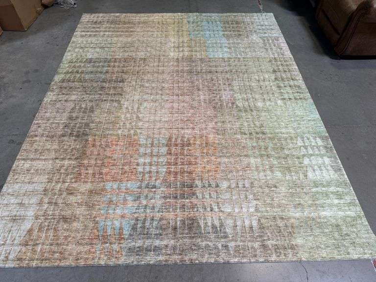 Stunning Silky Feel Modern Rug 8x10