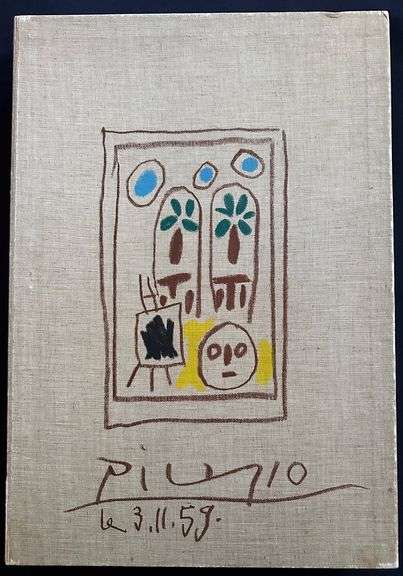 Investment! Picasso. Carnet de la Californie. Deluxe with an original lithograph signed + extra suit