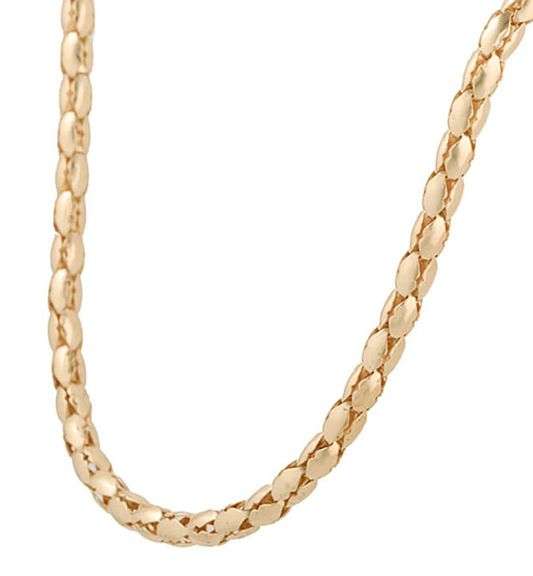 4.50MM Polished Cardano Link Chain Necklace in 14K