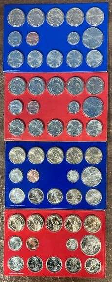 2007 Dollar Set & 2008 Dollar Set Phila & Denver Mint Sets
