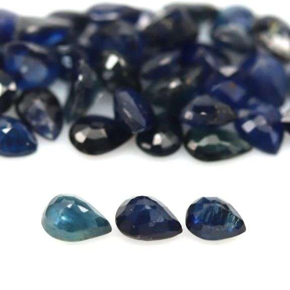 Gorgeous 12.07ct deep blue Sapphire set