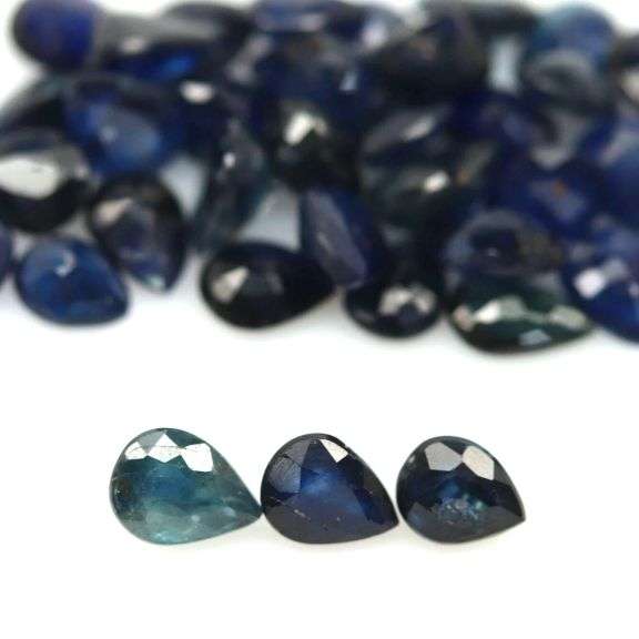 Gorgeous 12.07ct deep blue Sapphire set