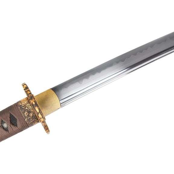 Hand-Forged Full Tang Katana with Authentic Hamon