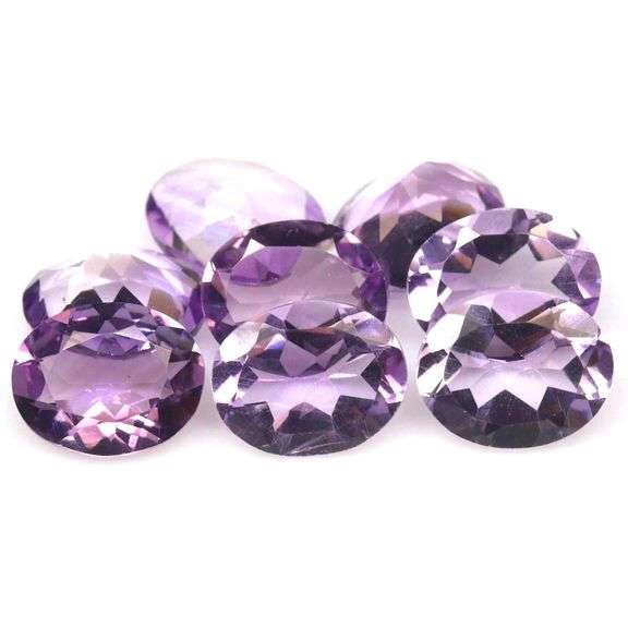 Glittering 17.01ct untreated real Brazilian Amethyst set!