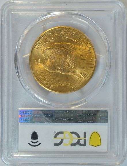 Spectacular Gem BU 1927 St. Gaudens $20 Gold Piece. PCGS MS65