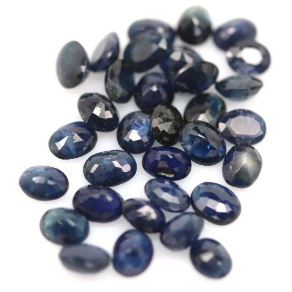 Heated! 10.61ct Royal blue Sapphire set from Madagascar