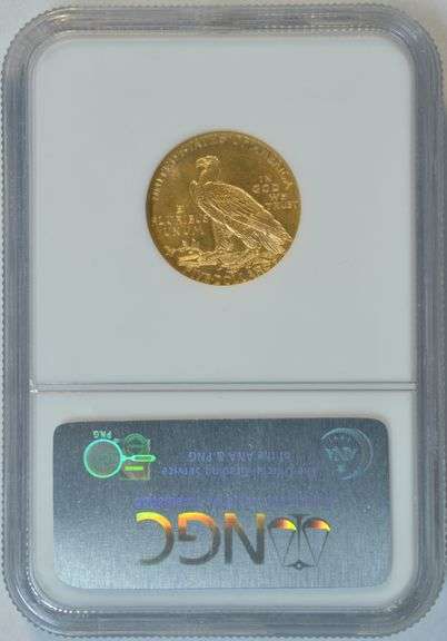 Choice BU better date 1908 $5 Indian Gold Piece. NGC MS62