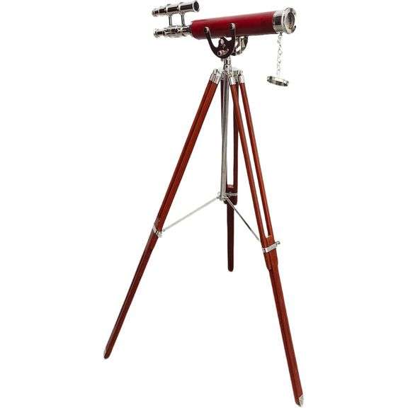 Brass Double Barrel Telescope
